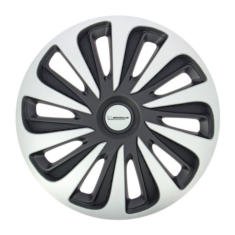 MICHELIN Enjoliveur 17 NVS 3D par 4 en boîte Noir