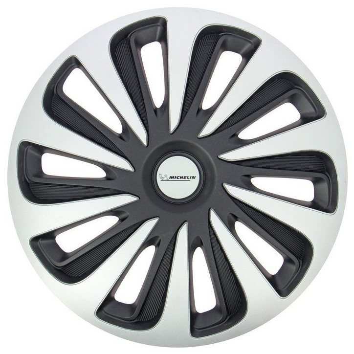 MICHELIN Enjoliveur 17 NVS 3D par 4 en boîte Noir