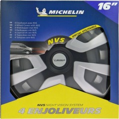 MICHELIN Lot de 4 enjoliveurs - 16 - NVS spécial utilitaires