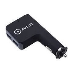 AUTO-T Chargeur 12/24 V 2 USB. Express charge 2,4 A