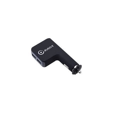 AUTO-T Chargeur 12/24 V 2 USB. Express charge 2,4 A