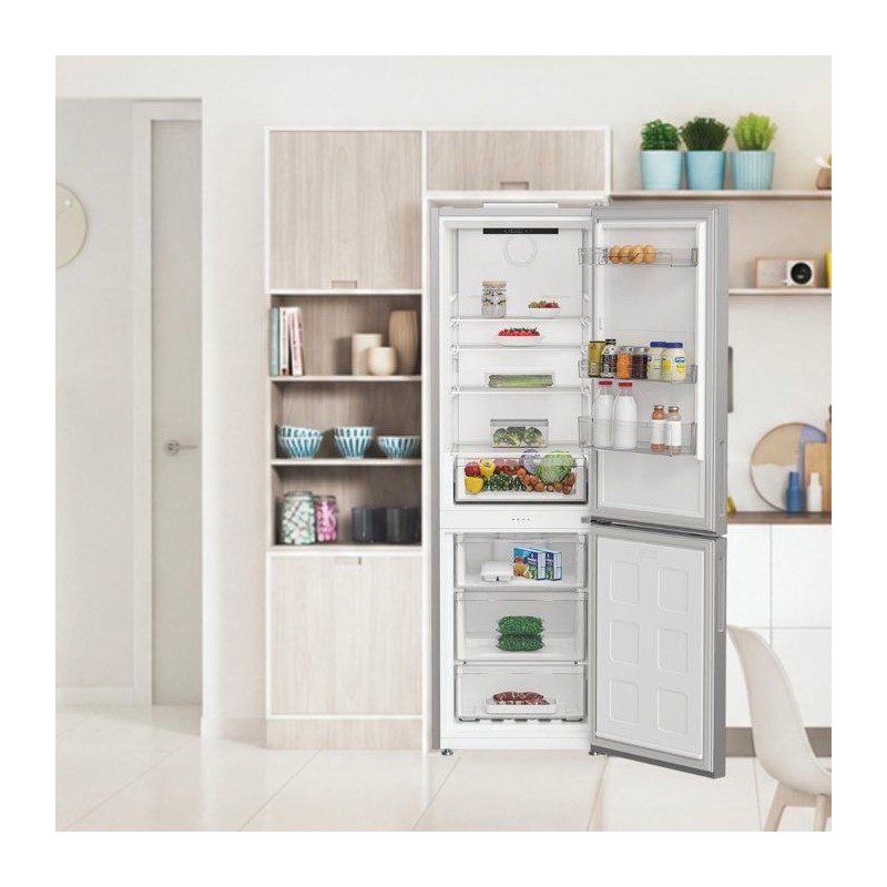 Réfrigérateur combiné congélateur - INDESIT - INK25362S5E - 2 port
