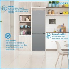 Réfrigérateur combiné congélateur - INDESIT - INK25362S5E - 2 port