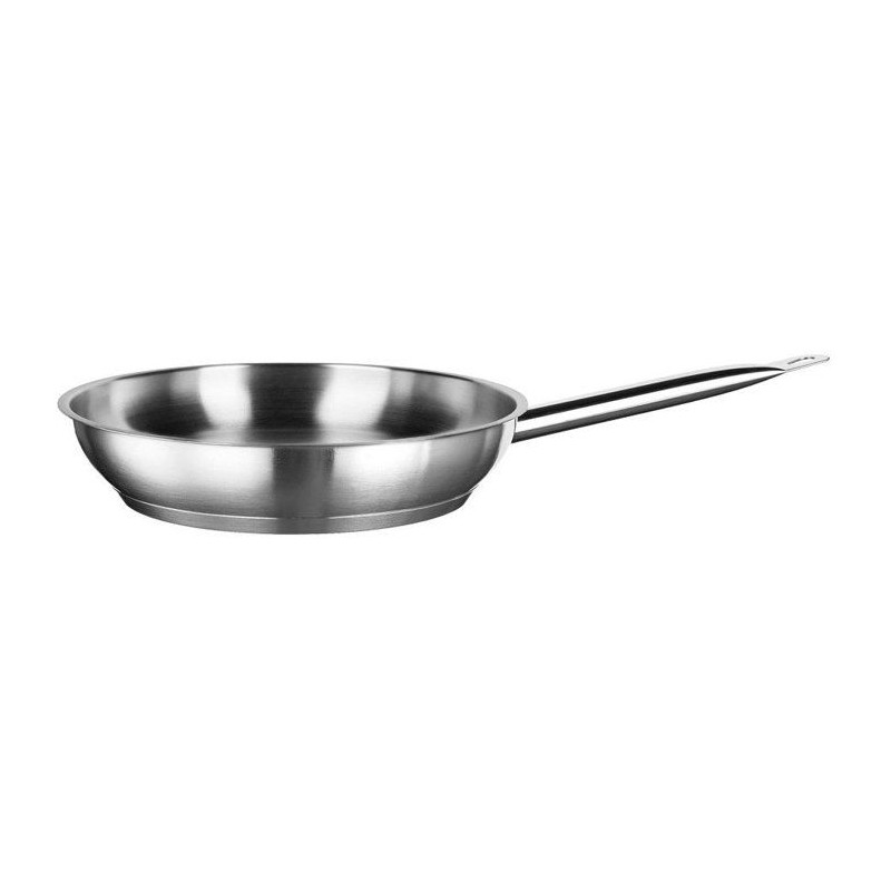 Poele inox - INOXIBAR - 26 cm - acier inoxydable - fond diffuseur - in