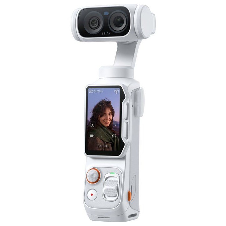 Caméra sport - INSTA360 - Luna Ultra - Standard - Bundle - Stellar White Caméra sport - INSTA360 - Luna Ultra - Standard - Bundle - Stellar White