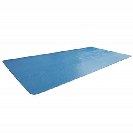 Bâche a bulles pour piscine ovale Intex UTF00148 - 4,00m x 2,00m - Bleu - 120 microns