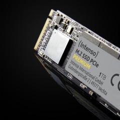 INTENSO - Premium - SSD Interne - 500 Go - NVMe M.2 PCIe Gen 3x4 - Vit