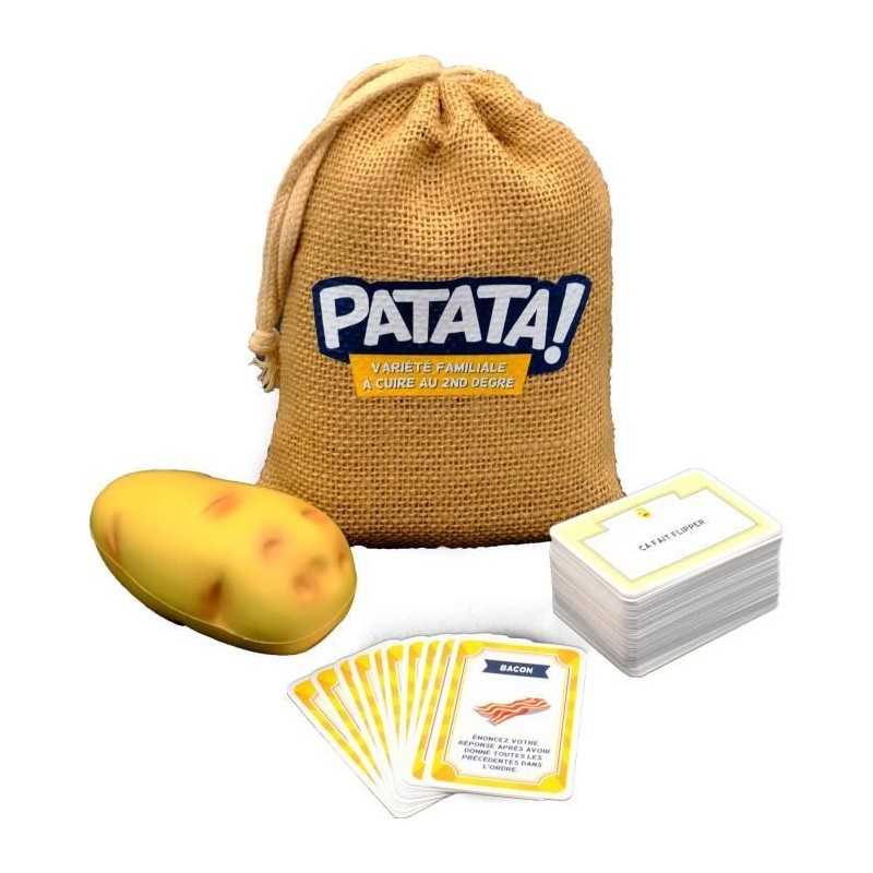 PATATA (VERSION FAMILLE) - Jeu d'ambiance - BLUE ORANGE - Jeu patate c PATATA (VERSION FAMILLE) - Jeu d'ambiance - BLUE ORANGE - Jeu patate c