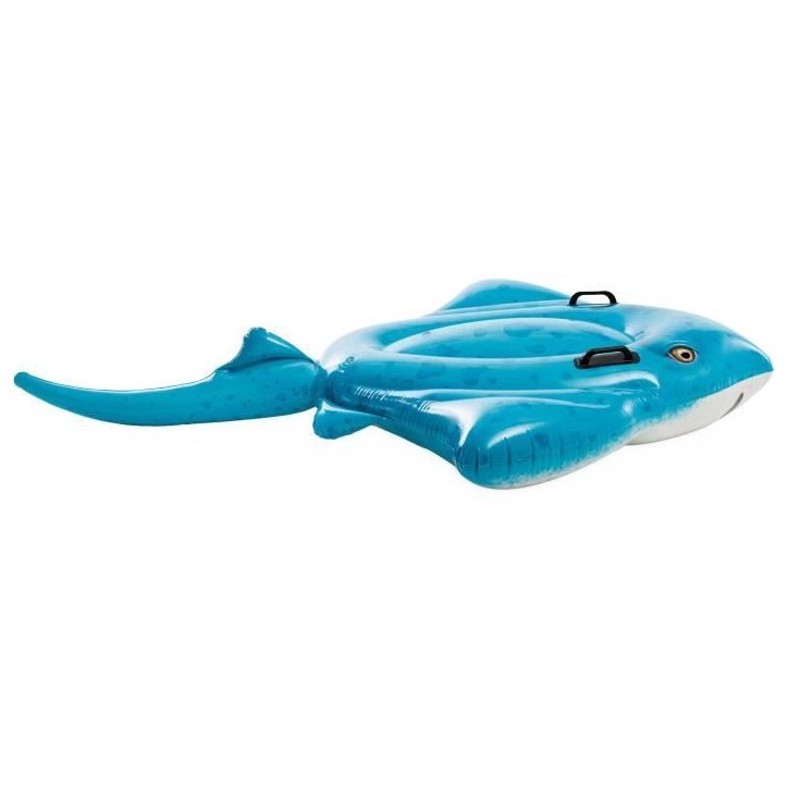 Bouée raie manta a chevaucher INTEX - 2 poignées de maintien Bouée raie manta a chevaucher INTEX - 2 poignées de maintien