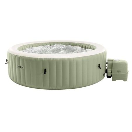 Spa gonflable INTEX - Olive - 216 x 216 x 71 cm - 6 places - Carré -