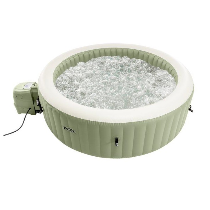 Spa gonflable INTEX - Olive - 216 x 216 x 71 cm - 6 places - Carré - 28428NP