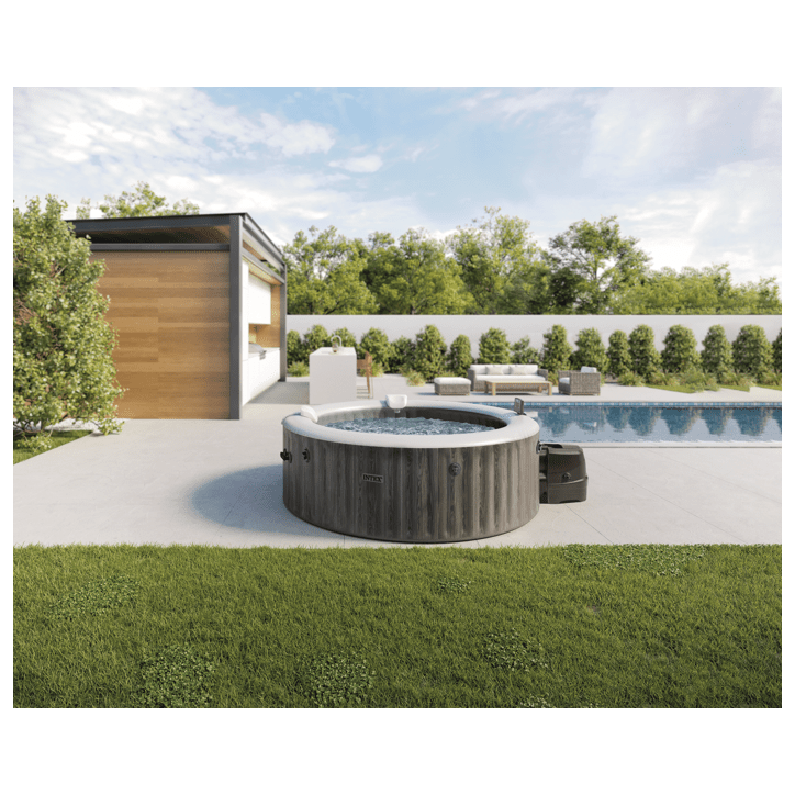 Spa gonflable INTEX - Baltik - 216 x 216 x 71 cm - 6 places - Carré - 28442NP