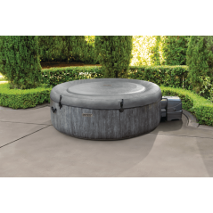 Spa gonflable INTEX - Baltik - 216 x 216 x 71 cm - 6 places - Carré -