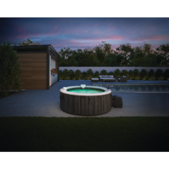 Spa gonflable INTEX - Baltik - 216 x 216 x 71 cm - 6 places - Carré -