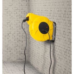 Enrouleur électrique mural - I-Watts - I-EEAM05-1520B - 20 m - HO5-3G