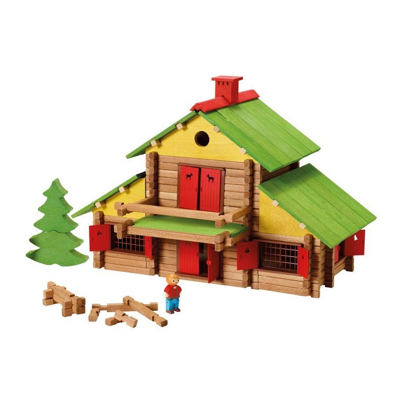 JEUJURA - Construction en bois - Mon chalet en bois - Maxi coffret - 3