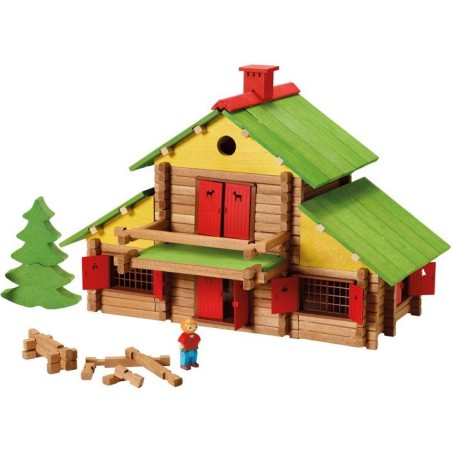 JEUJURA - Construction en bois - Mon chalet en bois - Maxi coffret - 3