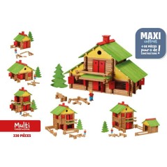 JEUJURA - Construction en bois - Mon chalet en bois - Maxi coffret - 3
