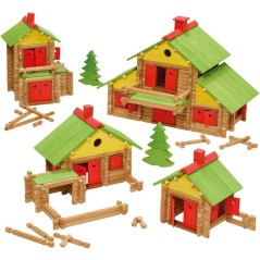 JEUJURA - Construction en bois - Mon chalet en bois - Maxi coffret - 3