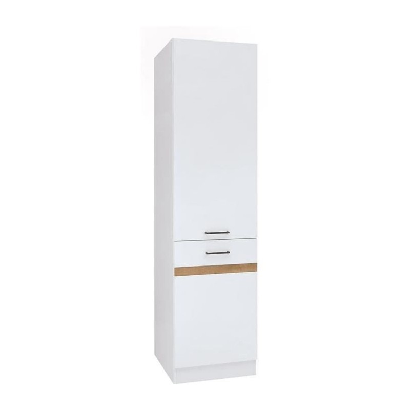 JUNONA Colonne de cuisine 2 Portes ouverture droite - L 50 x H 196 x P