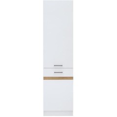 JUNONA Colonne de cuisine 2 Portes ouverture droite - L 50 x H 196 x P