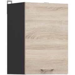 JUNONA Meuble haut 40 cm - 1 Porte - Chene sonoma