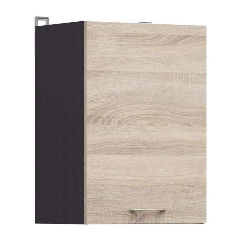 JUNONA Meuble haut 40 cm - 1 Porte - Chene sonoma