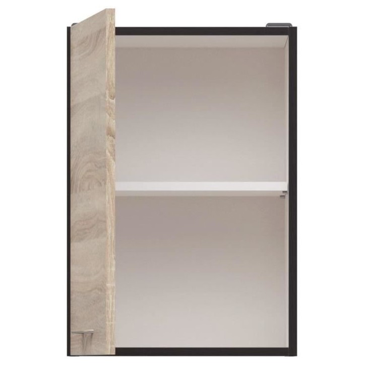 JUNONA Meuble haut 40 cm - 1 Porte - Chene sonoma