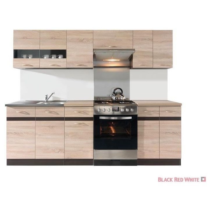 JUNONA Meuble haut 40 cm - 1 Porte - Chene sonoma