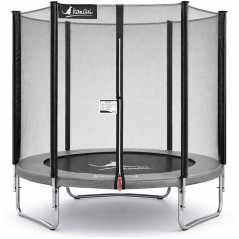 Trampoline KANGUI - GRIS Ø 180-183 cm – Enfant – Filet de sécuri