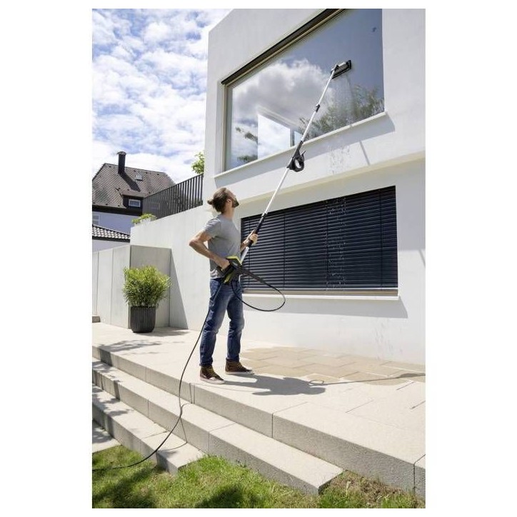 Lance télescopique haute pression TLA 4 KARCHER + Accessoire spécial vitres et façades