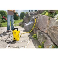 Kit de tuyau pour Nettoyeur haute pression KARCHER - Tuyau 10 m + nez de robinet + 2 raccords de tuyau (dont 1 Aqua Stop)