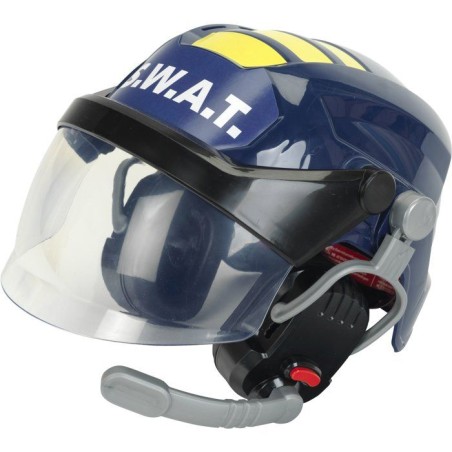 Casque S.W.A.T - KLEIN - 8809 - Visiere escamotable, écouteurs et micros factices - Déguisement policier - Des 3 ans