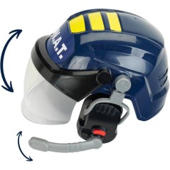 Casque S.W.A.T - KLEIN - 8809 - Visiere escamotable, écouteurs et mic