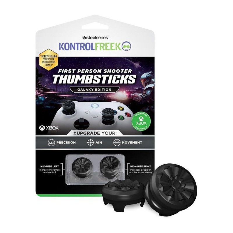 Pack de 2 Thumbsticks FPS Galaxy - STEELSERIES - KontrolFreek - Pour m
