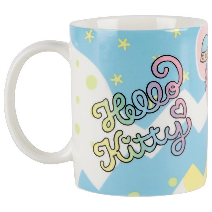Tasse en céramique - Konix - Hello Kitty - 320 ml - Motif skateboard Tasse en céramique - Konix - Hello Kitty - 320 ml - Motif skateboard