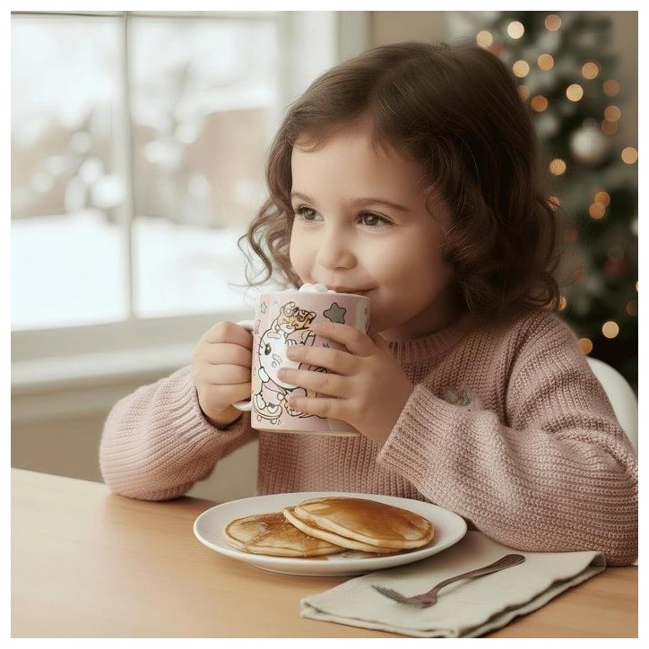 Tasse en céramique - Konix - Hello Kitty - 320 ml - Motif skateboard Tasse en céramique - Konix - Hello Kitty - 320 ml - Motif skateboard