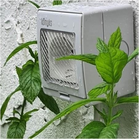 Prise extérieure - KONYKS - Pluviose FR - WiFi - Blanc