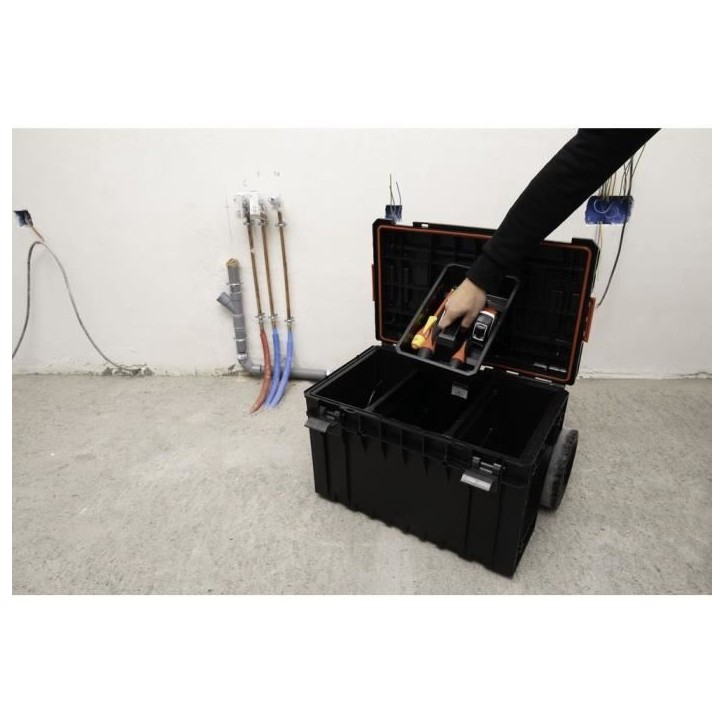 Trolley - KS TOOLS - 850.0381F - Trolley pour caisse a outils - Caisse mobile SCM - Malette outils avec roues Trolley - KS TOOLS - 850.0381F - Trolley pour caisse a outils - Caisse mobile SCM - Malette outils avec roues
