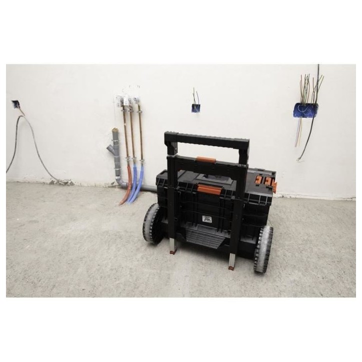 Trolley - KS TOOLS - 850.0381F - Trolley pour caisse a outils - Caisse mobile SCM - Malette outils avec roues Trolley - KS TOOLS - 850.0381F - Trolley pour caisse a outils - Caisse mobile SCM - Malette outils avec roues