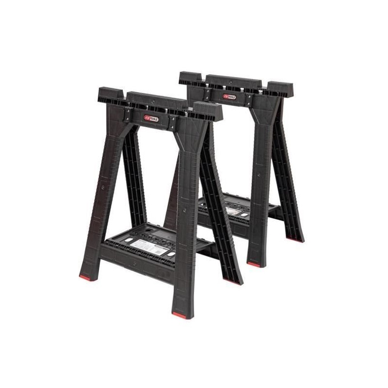 Tretaux - KS TOOLS - 850.0390F - Treteaux pliant pour caisse SCM - Tre