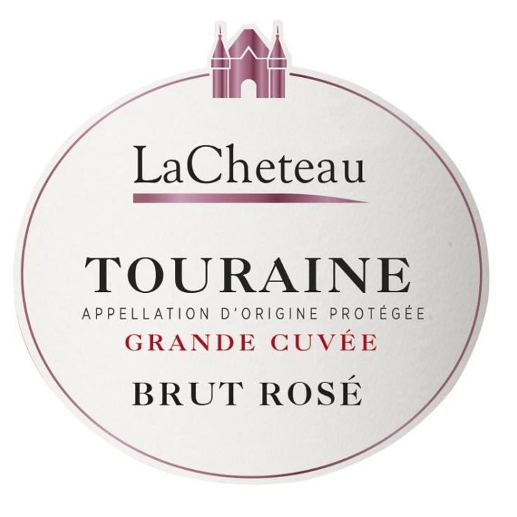 Lacheteau Grande Cuvée Touraine Rosé Brut - 75 cl