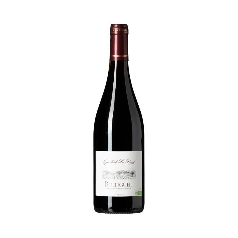 Vignoble de la Lande 2019 Bourgueil - Vin rouge du Val de Loire - Bio
