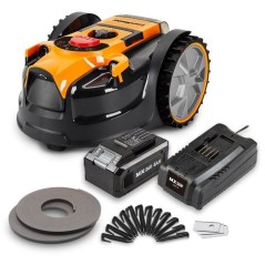 Robot tondeuse - Lawnmaster - VBRM16MAX - 24 V - 16 cm - 8 Ah - Sans f