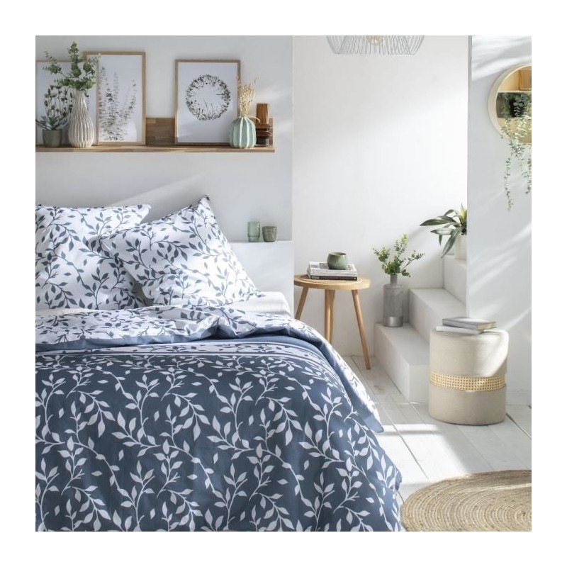 Parure de lit - TODAY Flower garden - 260x240 cm - 2 personnes - coton