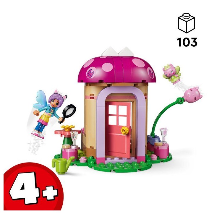 LEGO Gabby et la Maison Magique 11212 - La Maison de Jardin de Fée Minette - Kit de Construction pour Enfants + 2 Mini-Poupées LEGO Gabby et la Maison Magique 11212 - La Maison de Jardin de Fée Minette - Kit de Construction pour Enfants + 2 Mini-Poupées