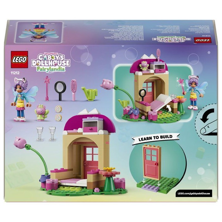 LEGO Gabby et la Maison Magique 11212 - La Maison de Jardin de Fée Minette - Kit de Construction pour Enfants + 2 Mini-Poupées LEGO Gabby et la Maison Magique 11212 - La Maison de Jardin de Fée Minette - Kit de Construction pour Enfants + 2 Mini-Poupées