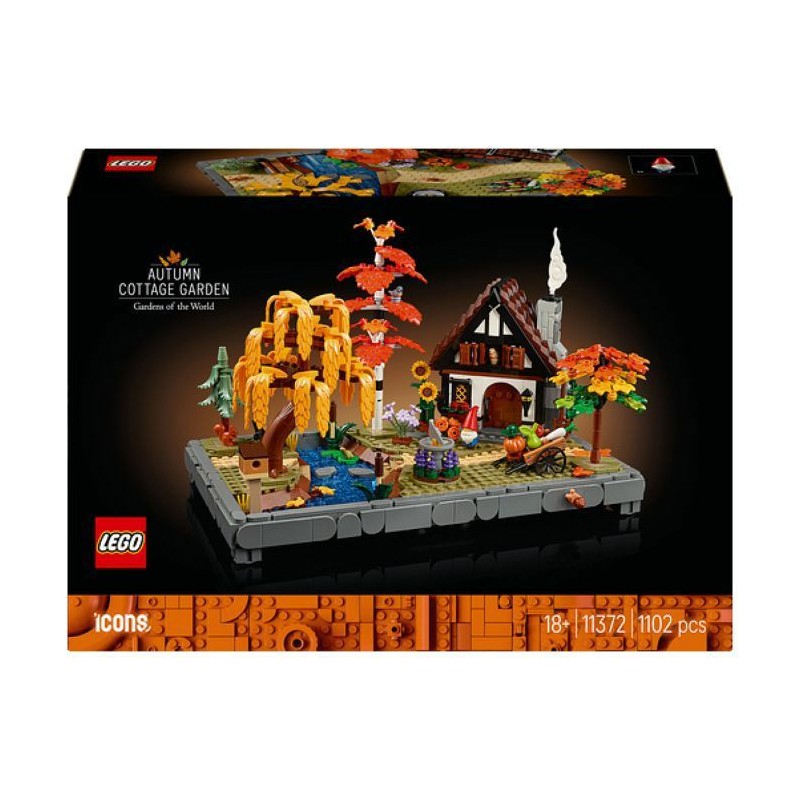 LEGO Icons 11372 Le Jardin d'Automne - Set de Construction Adulte - Ma