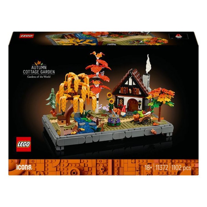 LEGO Icons 11372 Le Jardin d'Automne - Set de Construction Adulte - Maquette Miniature LEGO Icons 11372 Le Jardin d'Automne - Set de Construction Adulte - Maquette Miniature