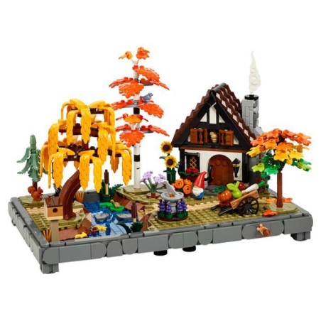 LEGO Icons 11372 Le Jardin d'Automne - Set de Construction Adulte - Maquette Miniature